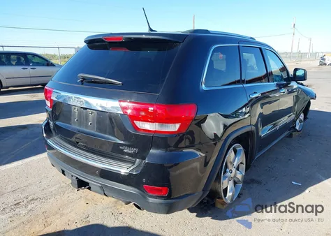 2012 Jeep Grand Cherokee Overland z USA, uszkodzony, nr VIN 1C4RJFCT4CC128399